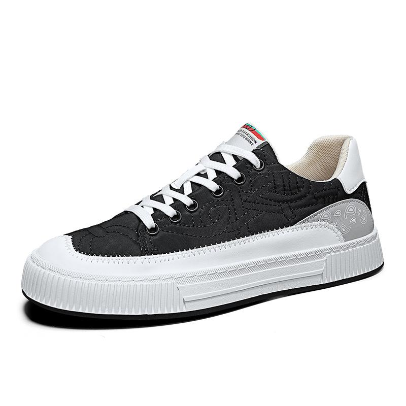 

Men Shoes Vulcanized Shoes Mens Fashion Sneakers Summer Spring Ice Silk Casual Brethable Sports Shoes Walking Shoes Male New 39 чёрный