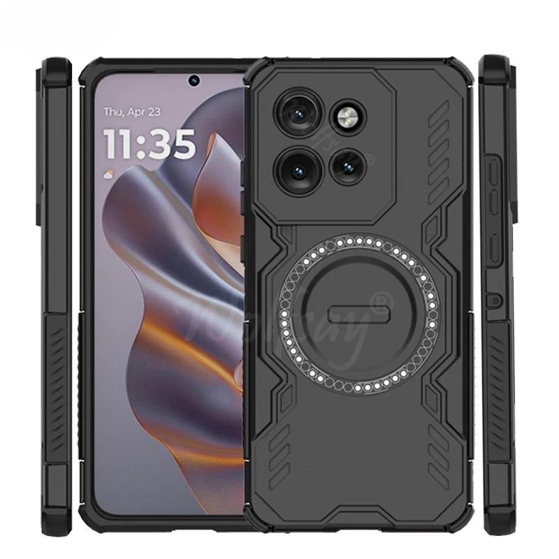 Case For Motorola Edge 60 Neo Magnetic Adsorption Wireless Charge Back Cover Moto Edge 60 50 Neo Case For Moto Edge 60 Neo Case