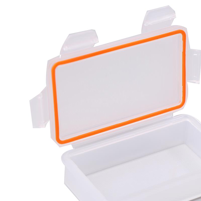 18650 Wasserdichtes Batteriefach 2 Steckplätze Mit Clip Weiß Hartplastik Batterieaufbewahrungshalter Behälter Wasserdichte Boxen