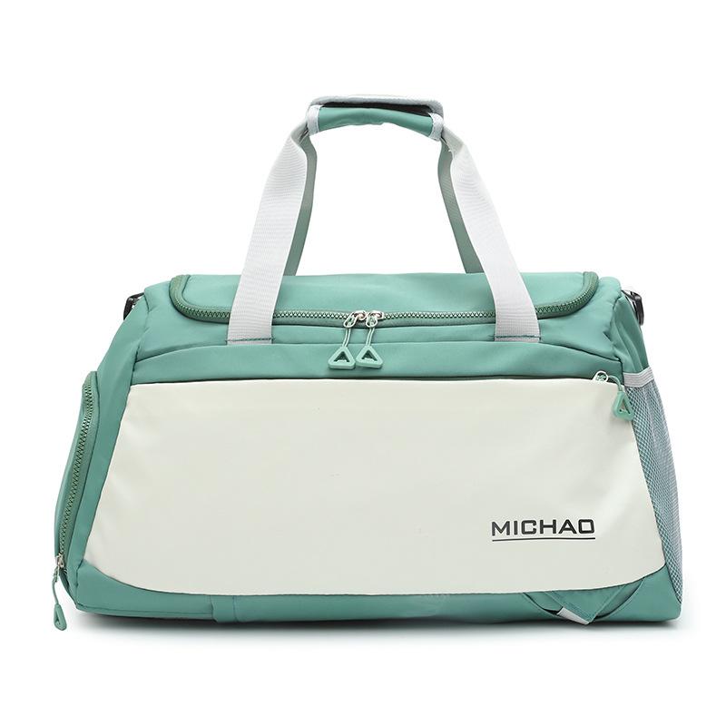 

Travel bags, luggage bags, large capacity, short-distance business trips, portable boarding bags, accommodation, maternity, fitness, shoulder storage зелений