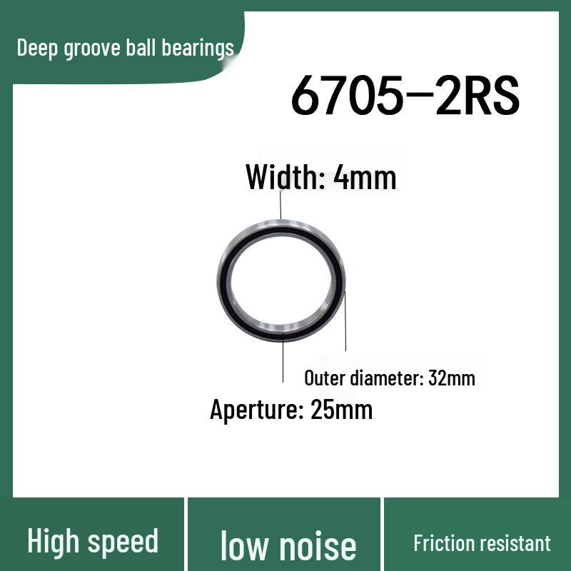 Thin-Walled Miniature Deep Groove Ball Bearings 6700-6706 Series