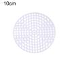 Round Grid Board for DIY Bag Plastic Knitting and Weaving Helper Knit Sheet Easy Knitting Accessories Hand Bag White Net Cover