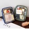 1Pcs Headphone Data Cable PVC Clear Storage Bag Waterproof Large Capacity Toiletry Bag Multi-functional Hard Shell Organizer!