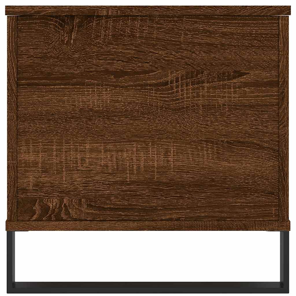 Vidaxl Coffee Table, Brown Oak, 90X44.5X45 Cm