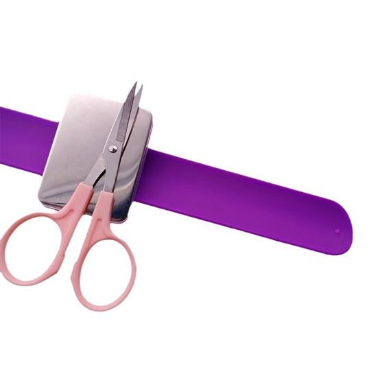 Silicone Magnetic Needle Wristband Multi-purpose Sewing Pin Pincushion Hair Clip Accessories