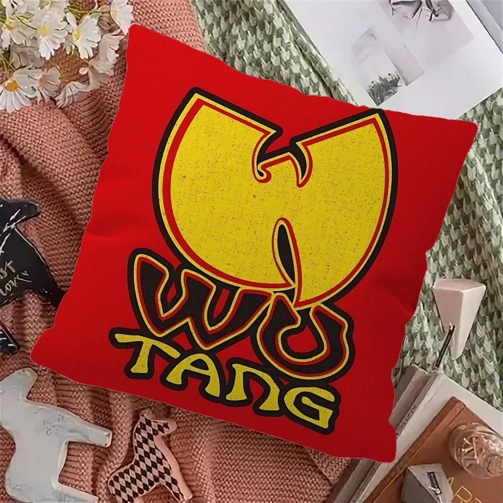 Popular Rap Group W-wu T-tang Personalized Pillow Dust Cover Bedroom Kids Party Decoration Pillowcase Birthday Children Gift