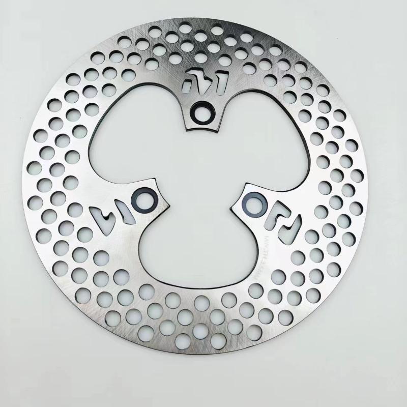 1Pc 200Mm 220Mm 3 Hole Brake Disc, Stainless Steel Front Rear Rotor Disks For Universal Motorcycle Scooter Dirt Bike Atv