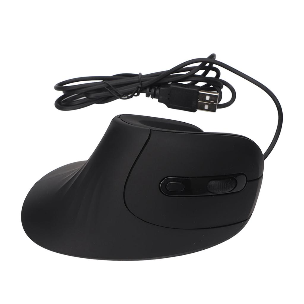 Wired Vertical Mouse 6 Buttons 800‑1200‑2000‑3200 DPI USB Wired Vertical Ergonomic Mouse for Gaming Work