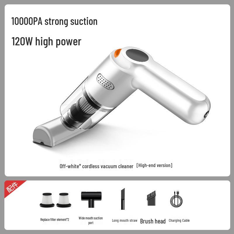 Dual-Use High-Power Handheld Vacuum Cleaner for Car and Home