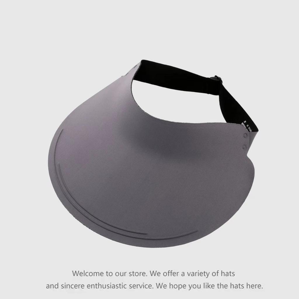 Empty Top Sun Hat Women's Seamless Integrated Sun Protection Hat Summer UV Protection Ice Silk Sun Hat