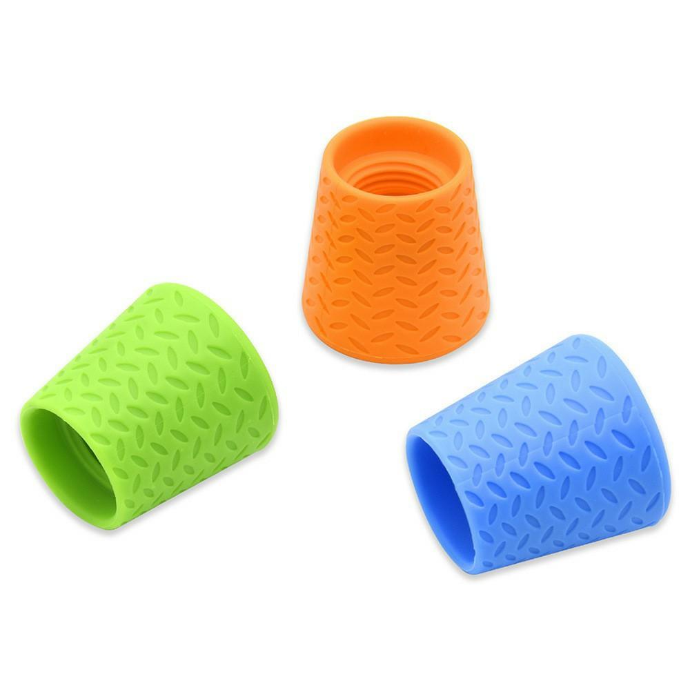 3Pcs Portable Pet Shower Head Silicone Outdoor Cleaning Sprayer For Dogs/Cats Attachable to Water Bottles