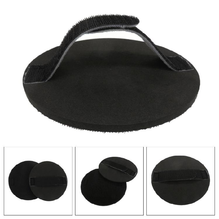 Handheld Flexible Sanding Discs Hand Pad with Hook and Loop Pad for Waxing