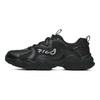 FILA Fluid 4 Cat Paw 4.0 Fashion Sports Low-Top Dad Shoes Women sneaker Deep-Black Temperature-Change F12W312101FBK