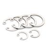 304 Stainless Steel C-Type Circlip Retaining Ring Set (Sizes: M8-m14, M180) GB893