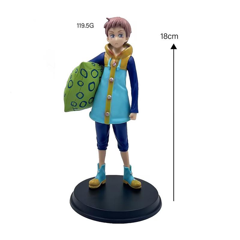 

Hot Anime Meliodas King Model Character Doll Pillow Poses Carrying Sword Action Figure PVC Action Figure Collection Gift No box