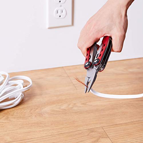 Basic 10-in-1 Multi-Tool Set with Nylon Case, Red