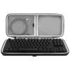 Geekria TKL Keyboard Case, Compatible with Razer BlackWidow Lite TKL, Keychron K8/K8 Pro, and SteelSeries New Apex 9 TKL/Apex Pro TKL Gen 3, Slim Hard