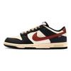 Nike Dunk Abrasion Resistant Abrasion Resistant Low Top Skateboard Shoes Unisex Black Red DD1391-100(Team1192-)