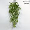 Artificial Spider Plant & Fern Hanging Decor - Trailing Green Vines for Wall & Ceiling