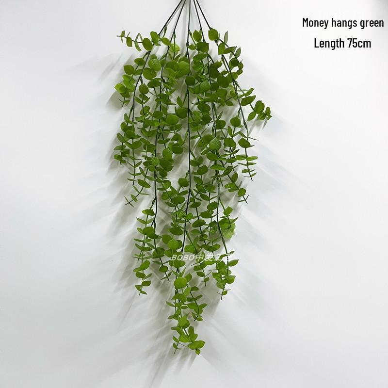 Artificial Spider Plant & Fern Hanging Decor - Trailing Green Vines for Wall & Ceiling