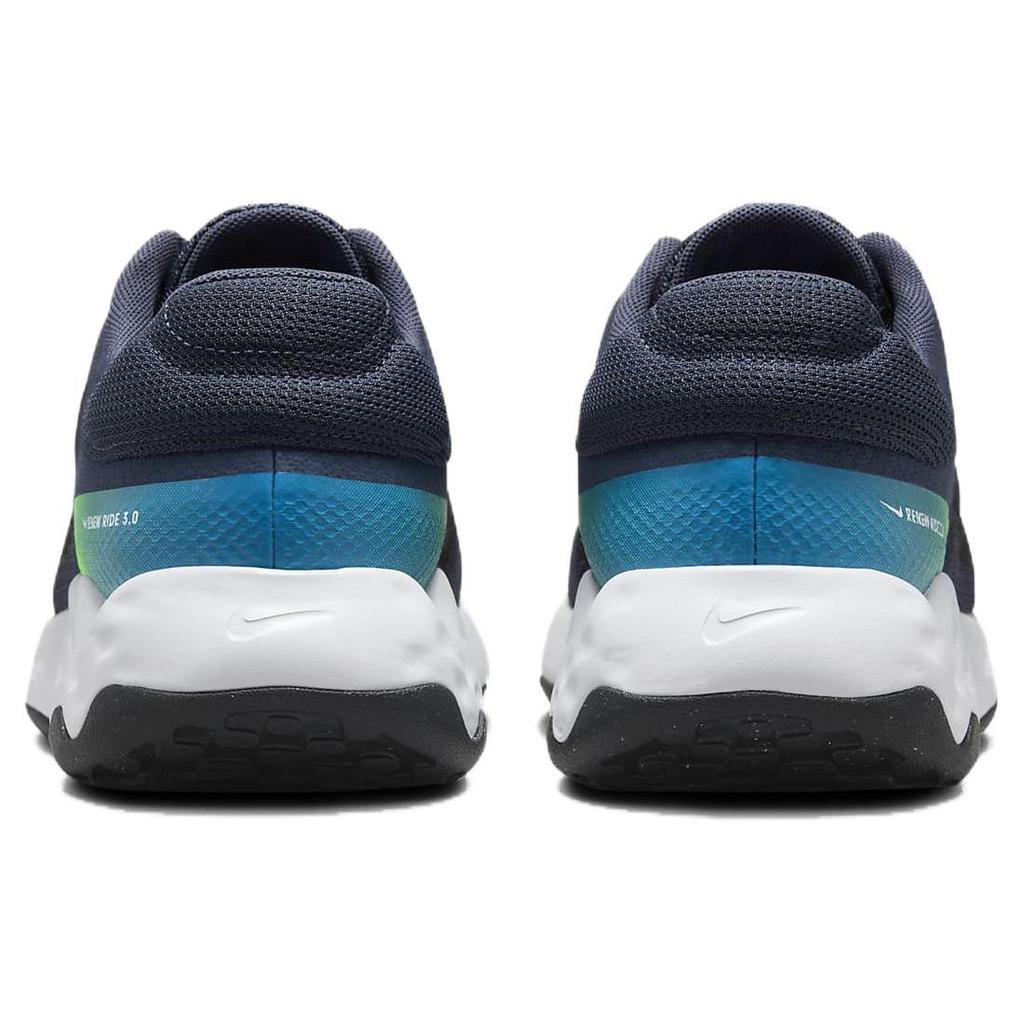 Nike Renew Ride 3 Comfortable Versatile Mesh Durable Breathable Low-Top Running Shoes Men sneaker Blue DC8185-403