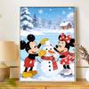 Disney Diamond Art Painting Kit 5D Diamond Snowman Painting Dot Art Gemstone Crystal Paint Diamond Home Wall Decor