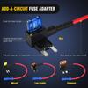 Versatile Automotive Fuse Holder for LED Strips Dash Cams and More
