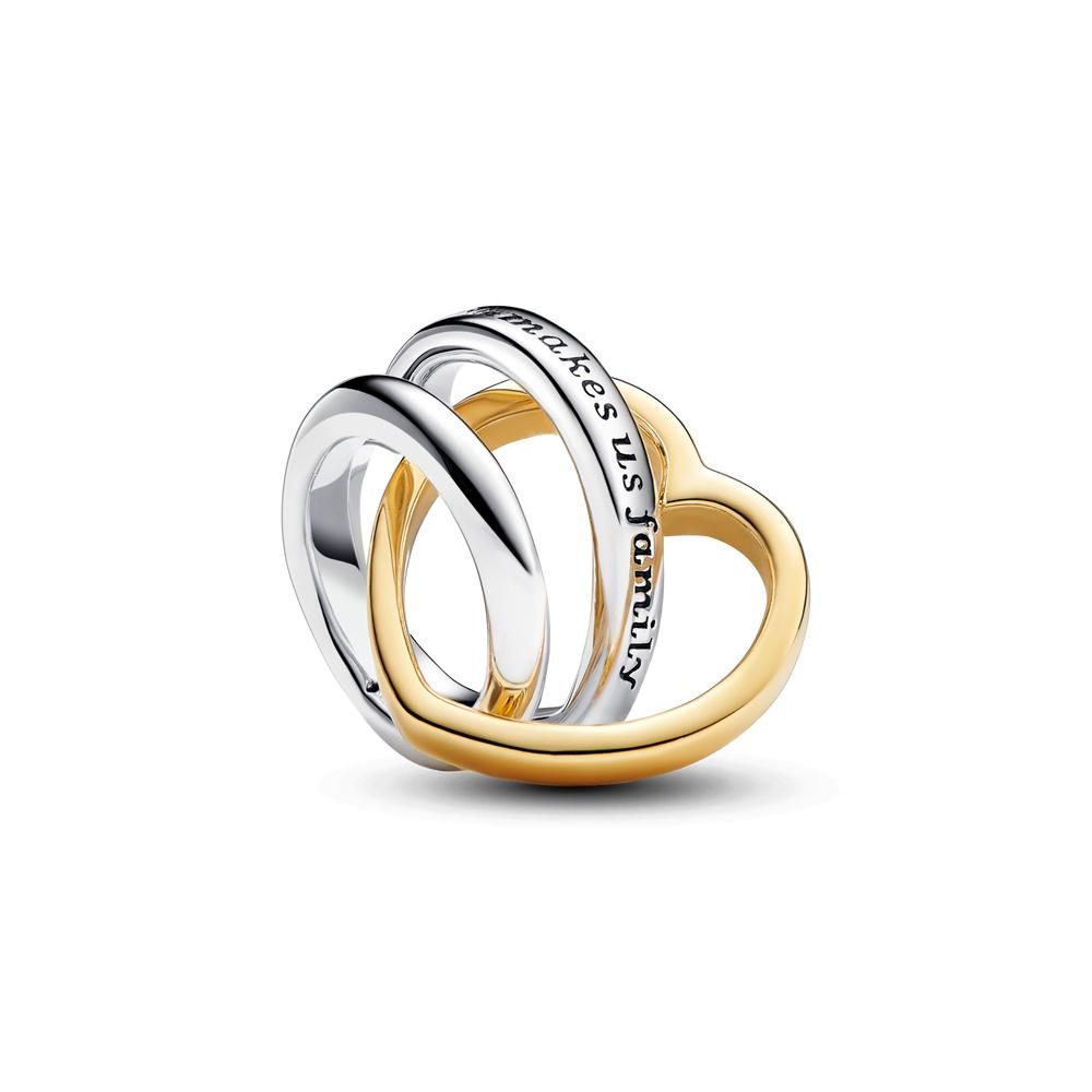 2024 Nuevo anillo de pulsera con dije de rosa colgante de amor romántico de plata esterlina S925 compatible con pulsera original DIY para mujeres