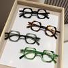 Anti Blue Light Presbyopia Glasses Restoration Antique Frame Concave Art Original Glasses Decorative Glasses with Prescription