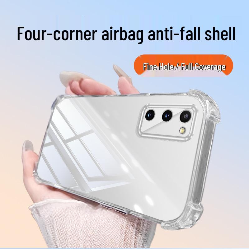 

Compatible Samsung S20/S20 Plus/S20 Ultra Transparent Airbag Drop-Proof TPU Phone Case Samsung S20 Ultra прозорий