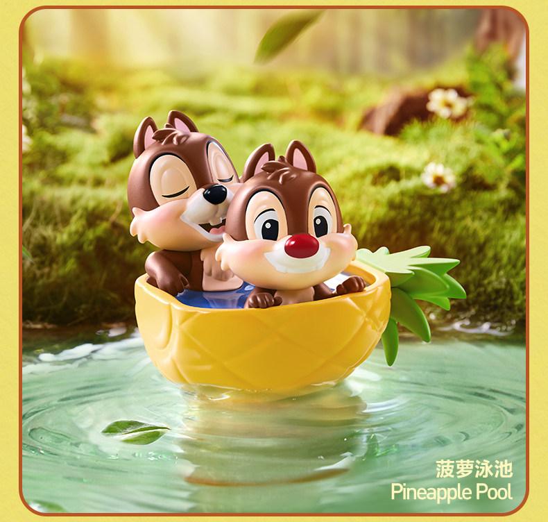 Chip And Dale Figurine Blind Box Flocked Desktop Ornament Collectible Home Decor Gift For Adult Collectors
