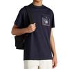 Moncler Monochrome Fitted Pocket Detail Crew Neck Short Sleeve T-Shirt Men Tops H10918C000488390Y778