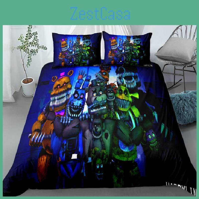Five At Nights Freddy Cartoon Bedding Single Double Duvet Cover Goods Household