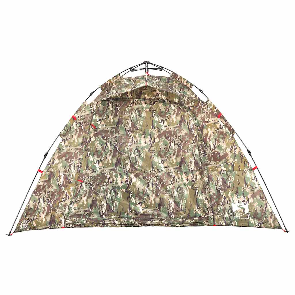 Fishing Tent for 4 Persons Camouflage Pattern Quick Release