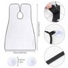 Male Shaving Apron Beard Catcher Cape Care Bib Face Shaved Hair Adult Bibs Shaver Cleaning Hairdresser Gift for Man Clean Apron