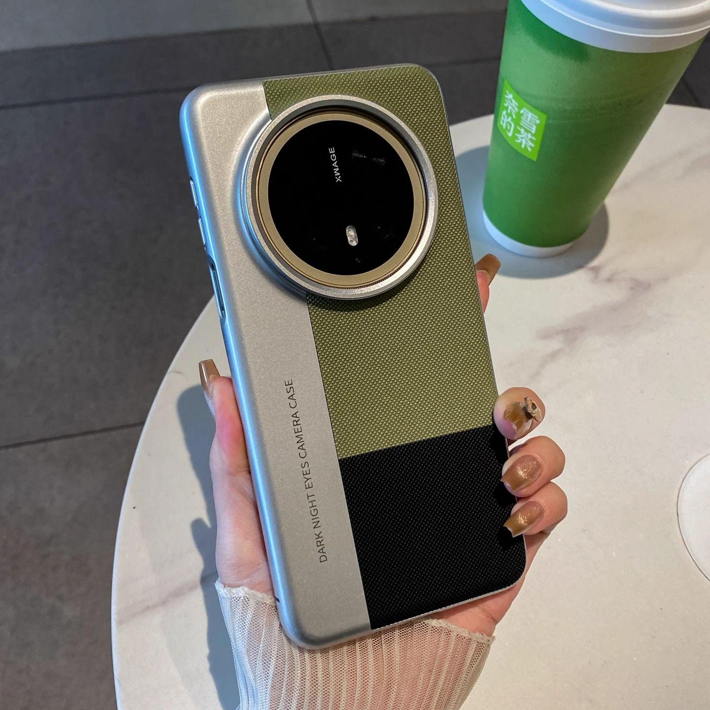 

Xiaomi Mi 15 Mobile Phone Case New Diamond Leather Pattern Up and Down Color Matching 14/13/12 Ultra Anti-drop Advanced Sense Xiaomi Mi 12 Ultra