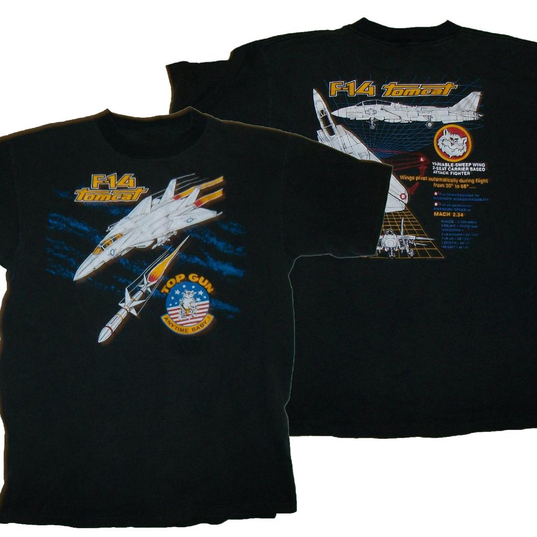 

Vintage Naval F-14 Tomcat Fighter T Shirt. New 100% Cotton Short Sleeve O-Neck T-shirt Casual Clothing Mens Top 4XL