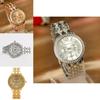 Fashion Womens Quartz Watch With Diamond Accents 24h Calendar Waterproof For Gift