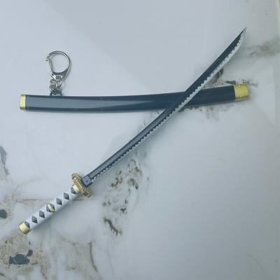 22cm (8,66 pouces) Jeu Devil Cry Périphérique Vergil Yamato Alliage de Zinc Modèle d'Épée en Métal Jouet avec Fourreau Antirouille