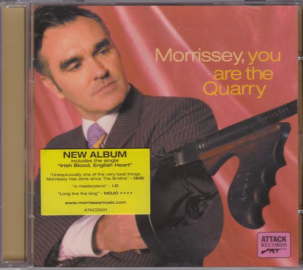 CD MORRISSEY - You Are The Quarry ATKCD001 Attack Records UK Rock Used