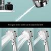 Shower Digital Temperature Display Bathroom Rainfall Spray Bath Shower Pressurized Universal Replacement Sprayer