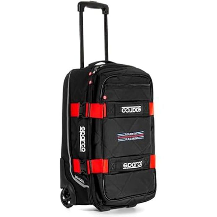Sac à Dos - SPARCO - 016438MRRS - Rouge et Noir - Polyester - Quatre saisons