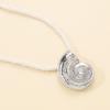 Tooxika Fashion Exaggerated Conch Pendant Necklace Personalised Vintage Ocean Style Geometric Necklace