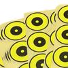 250 Pcs/25 Sheets Reactive Paper Target Stickers High Visibility Colored Marks