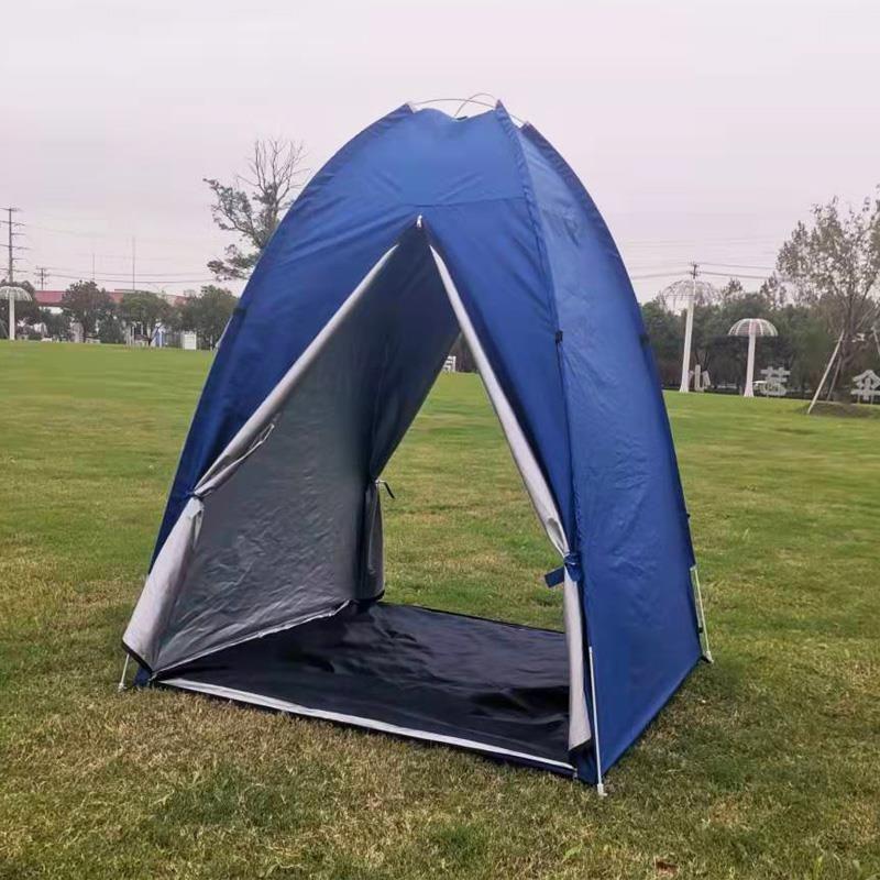 Single-Person Outdoor Fishing Tent: Rainproof, Quick-Open, Sun-Protection Shelter for Ice Fishing