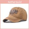 Retro Washed Design Letter Embroidery Neutral Baseball Cap For Wear Outdoor