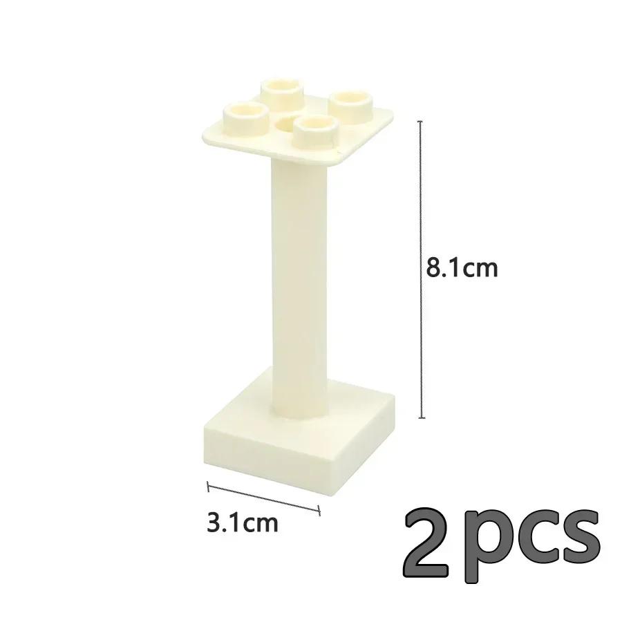 Double Sided Plate Creative Large Particle Double Floors Building Block BasePlate DIY Bricks Compatible Big Size Kid Toy Duploes