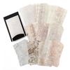 50 Sheets Lace Edged Papers Vintage Stationery Paper for Scrapbooking Journal Planner Letter Writing Background