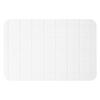 &NE Lava Stone Dry Board, Lattice LavaStone, White, 29.2cm Wide X 19.2cm Deep X 1cm Thick, Absorbent Mat for Washing Dishes, Small, Hard, Non-Asbestos