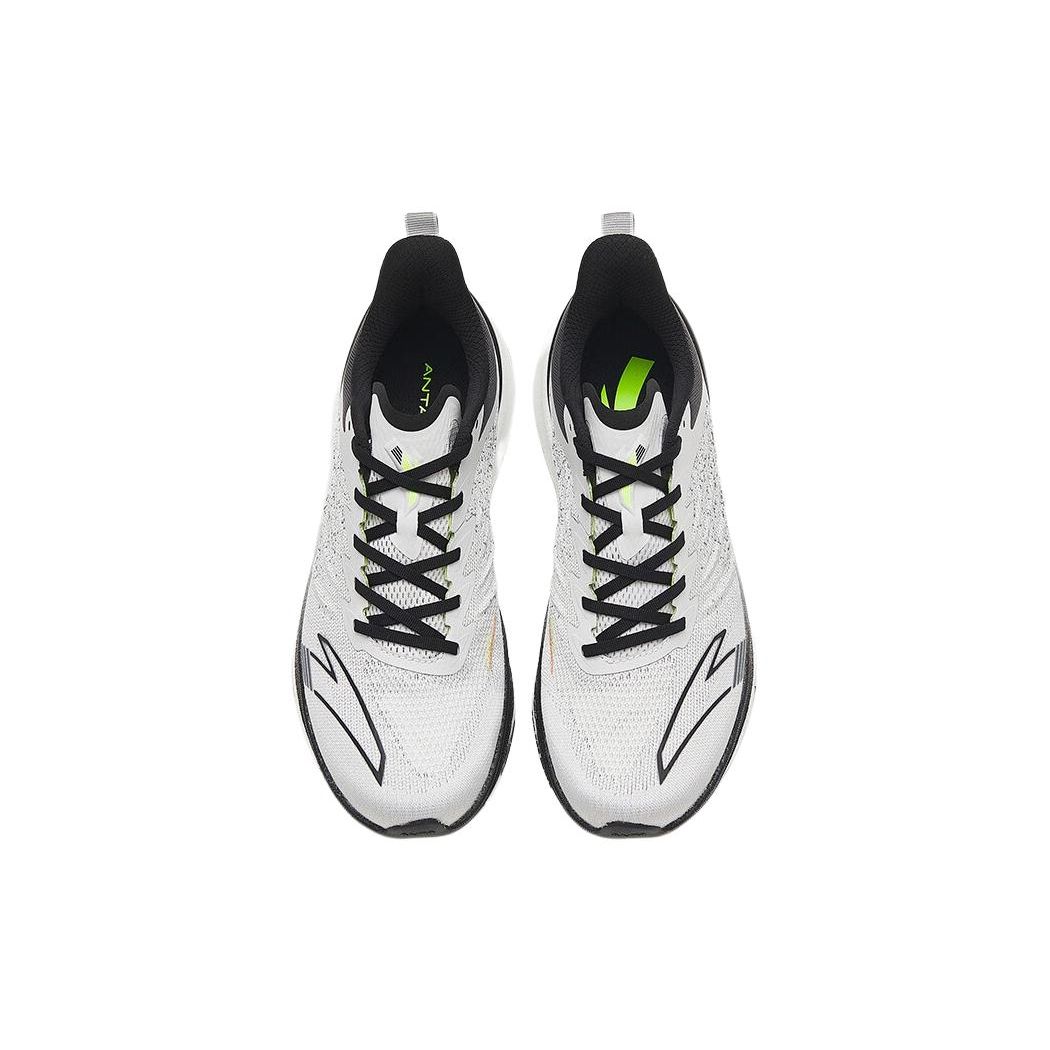 Anta Кроссовки мужские Mach 3.0 Durable Low-Top Running Shoes Black White Gray — фото 4